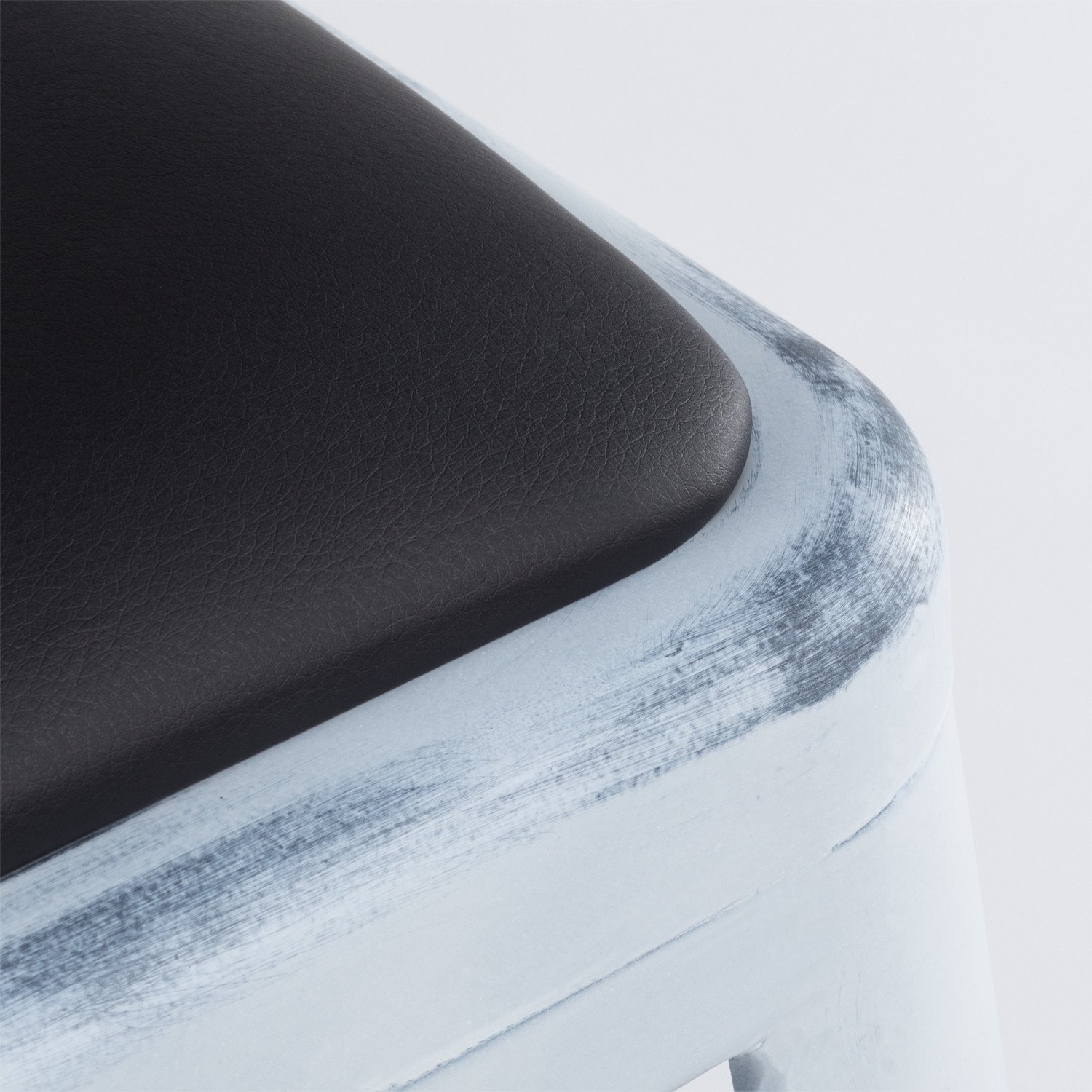 Lix stool cushion in imitation leather, gallery image 2