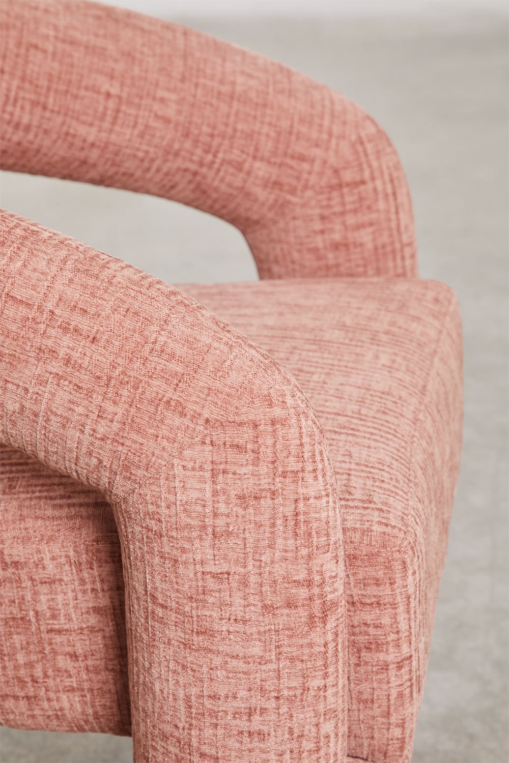 Greca upholstered armchair, gallery image 5