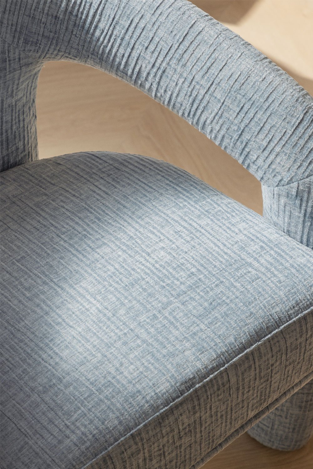 Pack of 2 Greca upholstered armchairs, gallery image 2