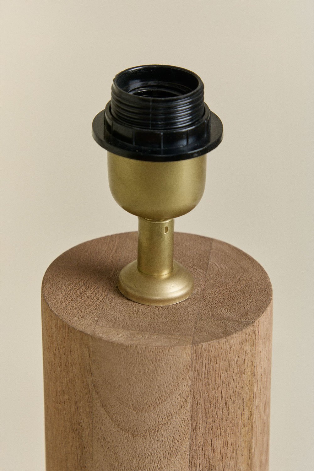 Table lamp base ↑30 cm in Carolina mango wood, gallery image 2