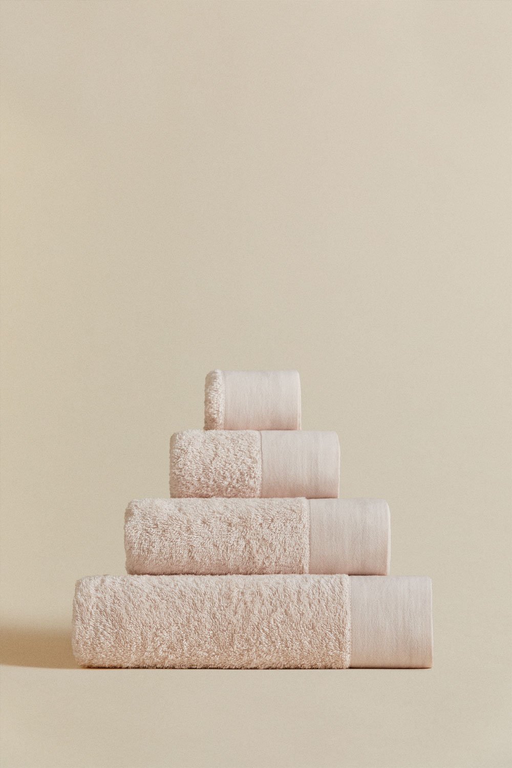 Set of 4 Markel cotton and linen towels, gallery image 8
