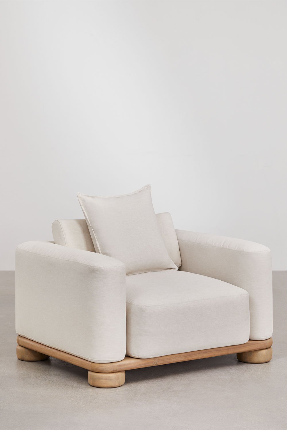 Ioanis Acacia Wood Armchair, gallery image 1