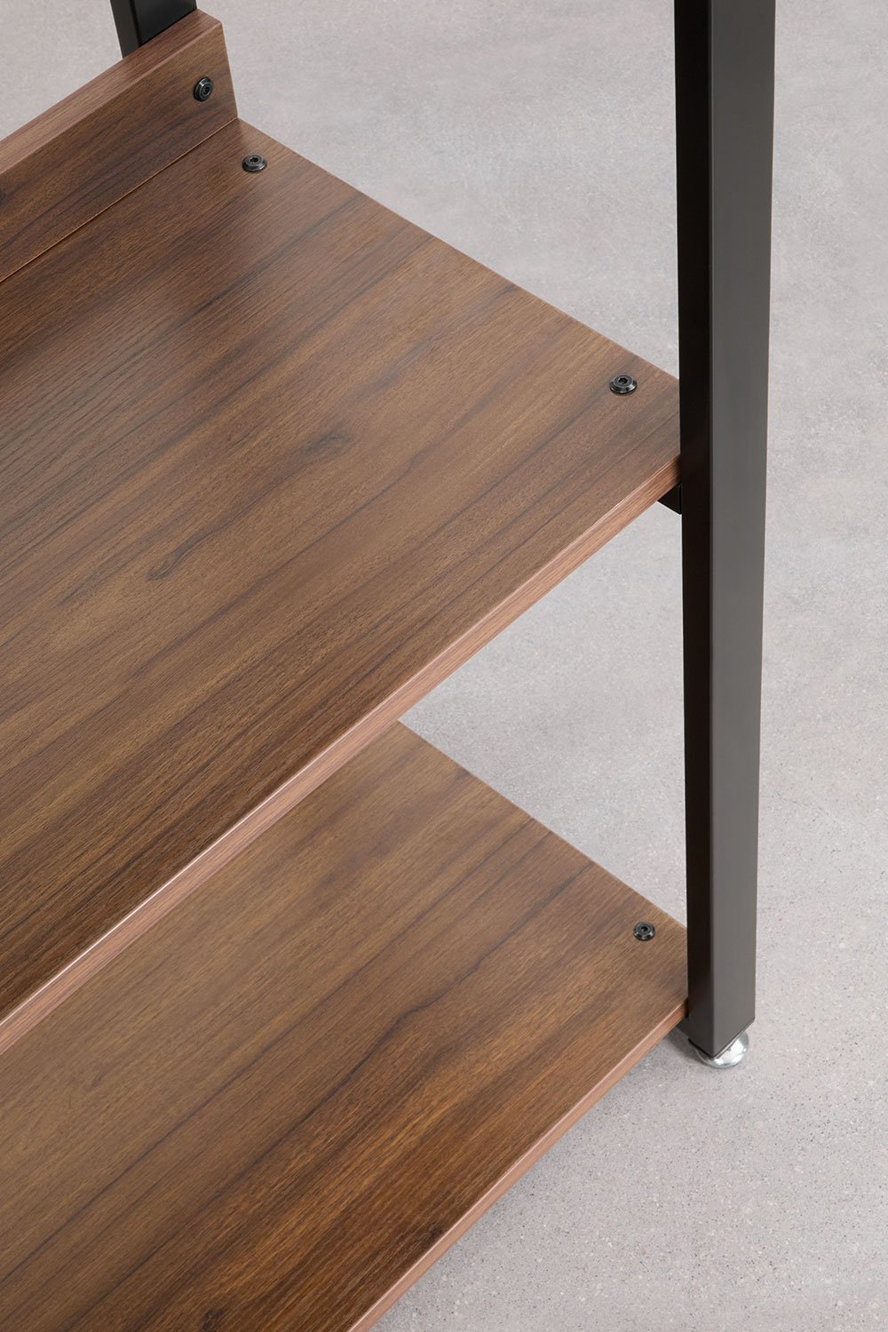 2-piece open modular wardrobe with drawers, steel shelving, and MDF Ariaster, gallery image 6