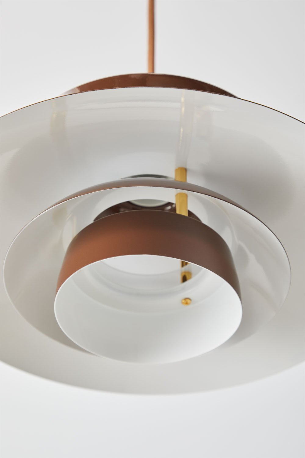 Alicia hanging ceiling lamp in iron, gallery image 4