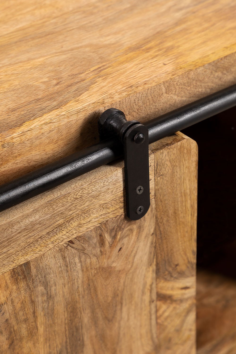 160x45 cm TV stand in mango wood Kiefer, gallery image 4