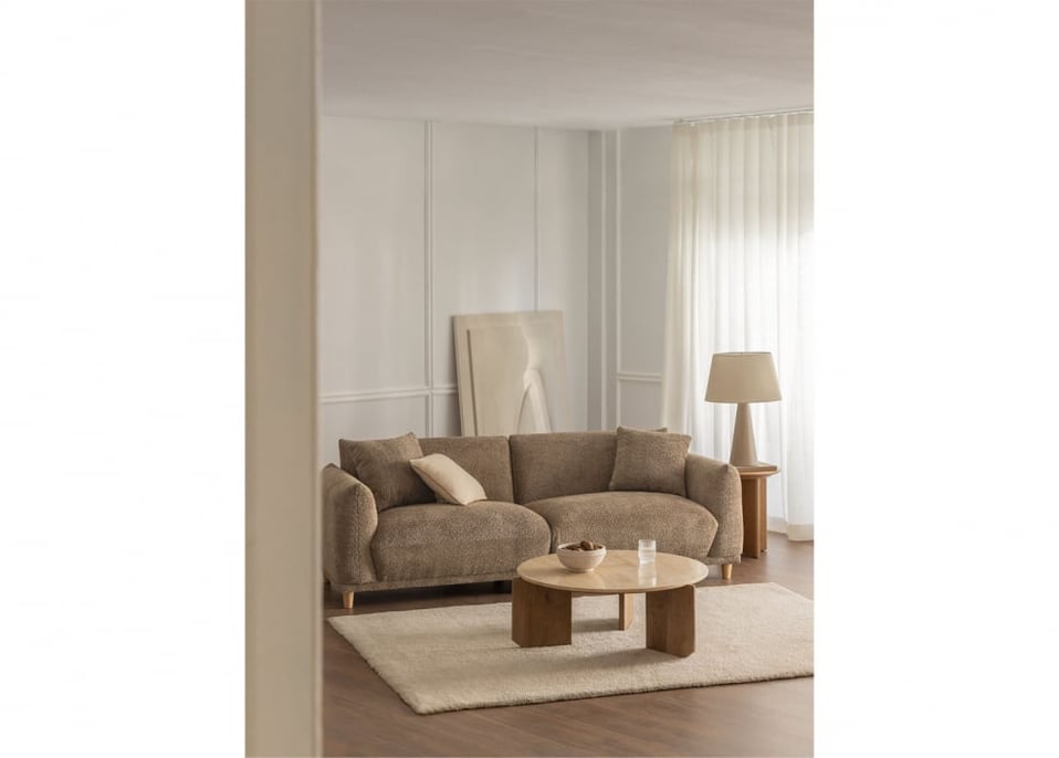3-seater sofa in Eracli bouclé