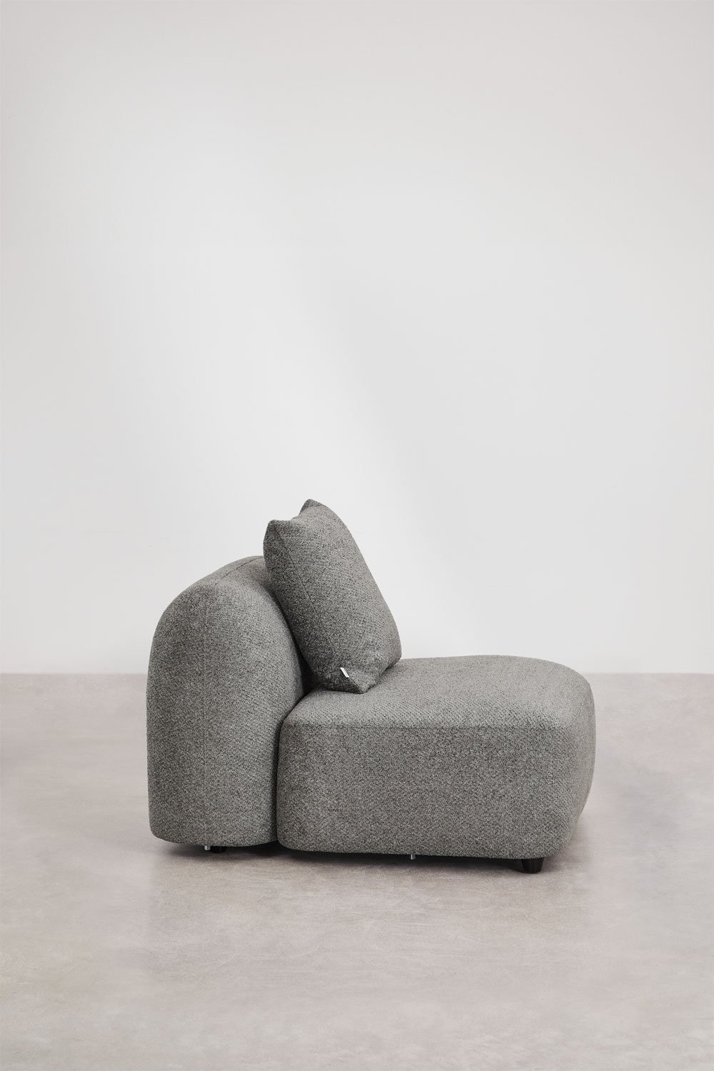 Central module for modular sofa in Coco chenille, gallery image 4