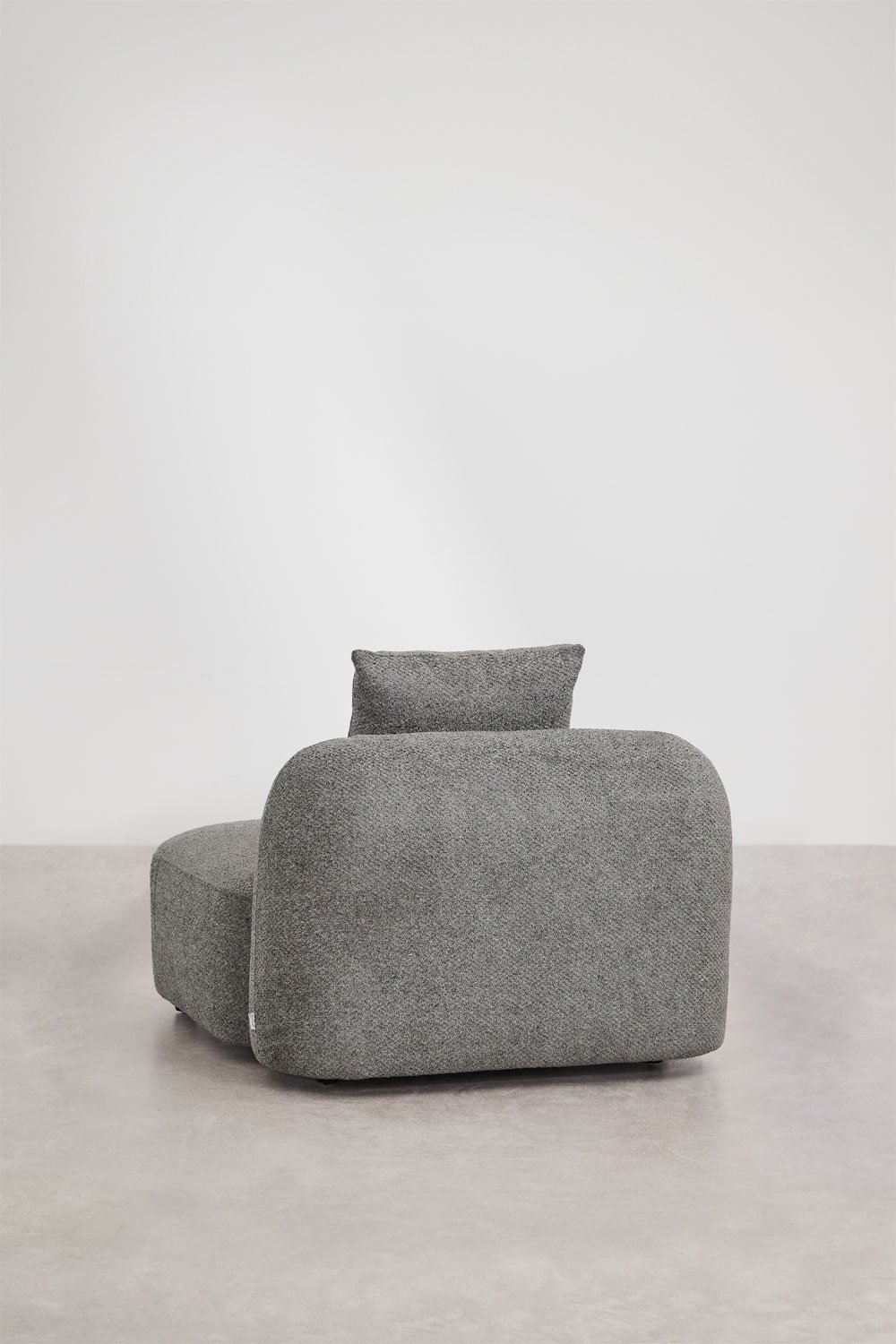 Central module for modular sofa in Coco chenille, gallery image 5