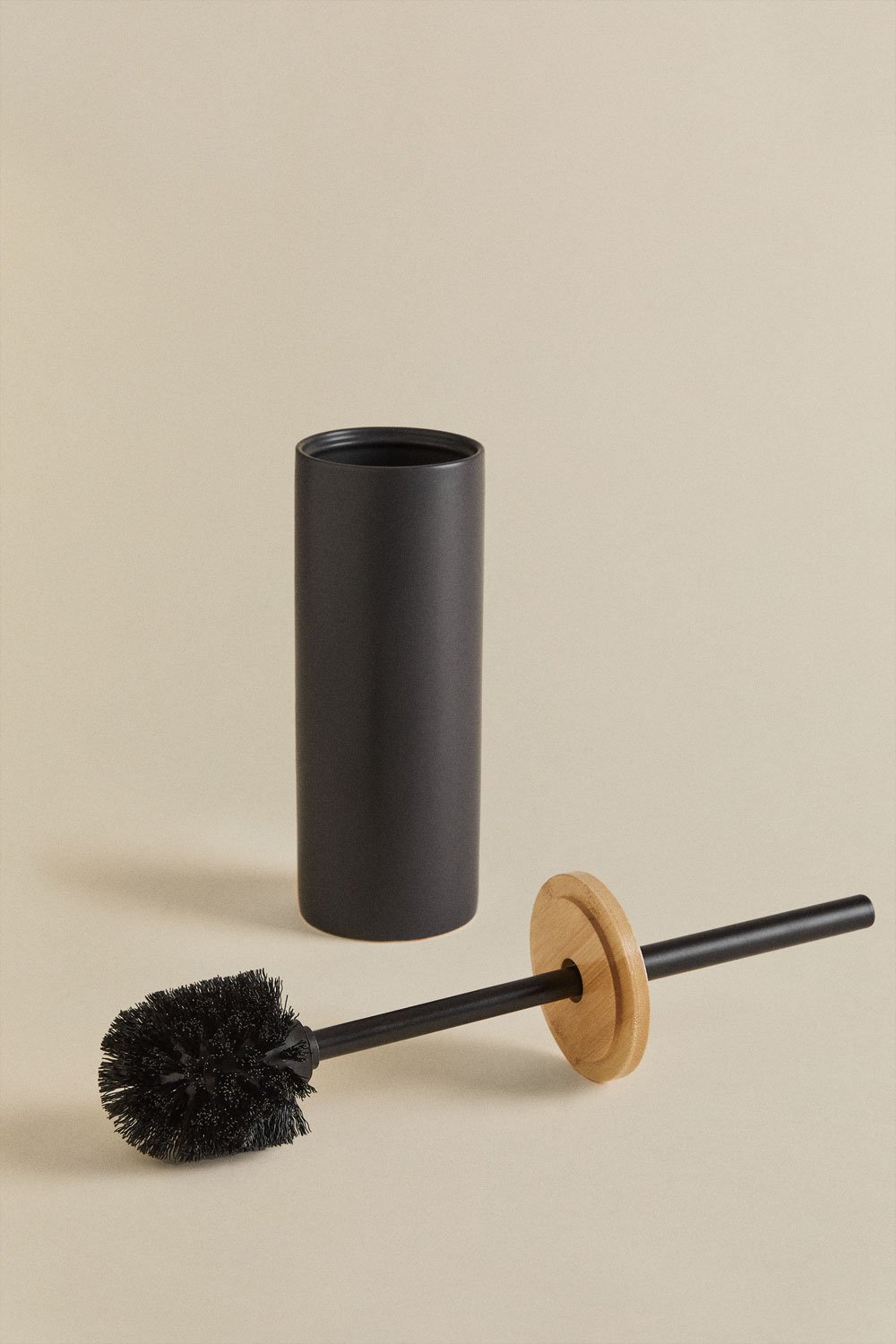 Elvan ceramic and bamboo toilet brush, gallery image 3