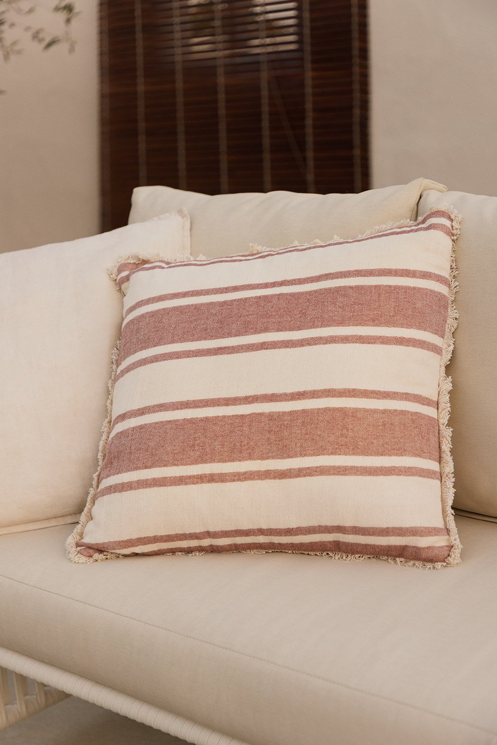 Square Cotton Cushion (45x45 cm) Kiyoco, gallery image 1