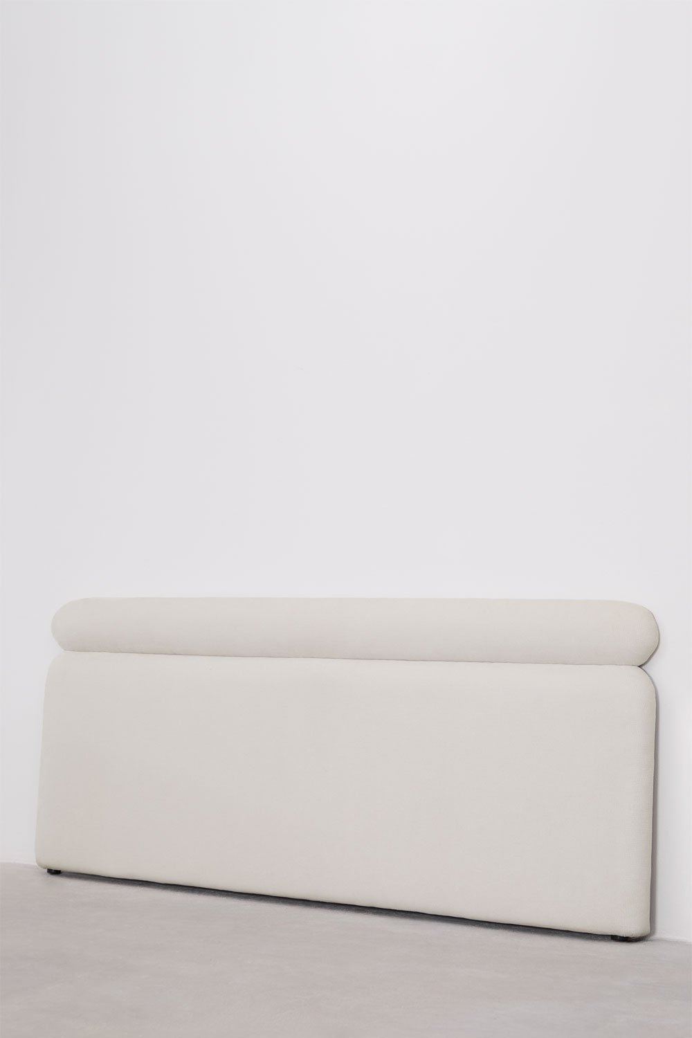 White Fabric Headboard for 200cm bed Cirene, gallery image 2