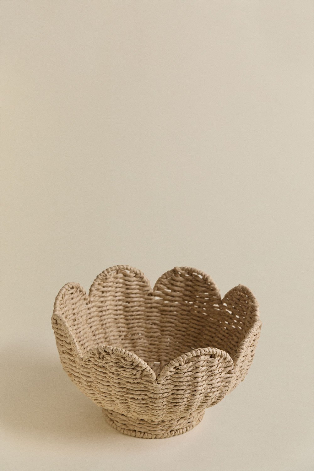 Decorative bowl in braided rope and metal Toransky, gallery image 2