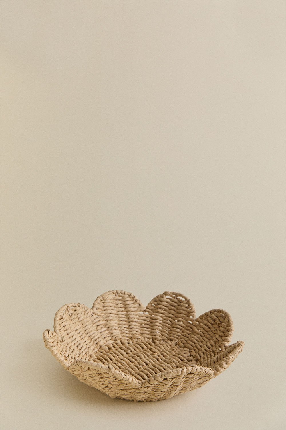 Decorative bowl in braided rope and metal Toransky, gallery image 2