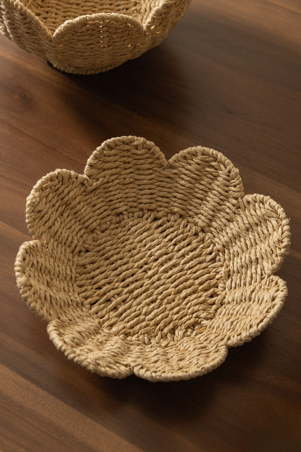 Decorative bowl in braided rope and metal Toransky, gallery image 1