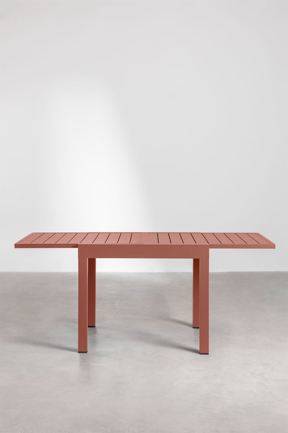 Starmi extendable garden table 90-180x90 cm aluminum, gallery image 2