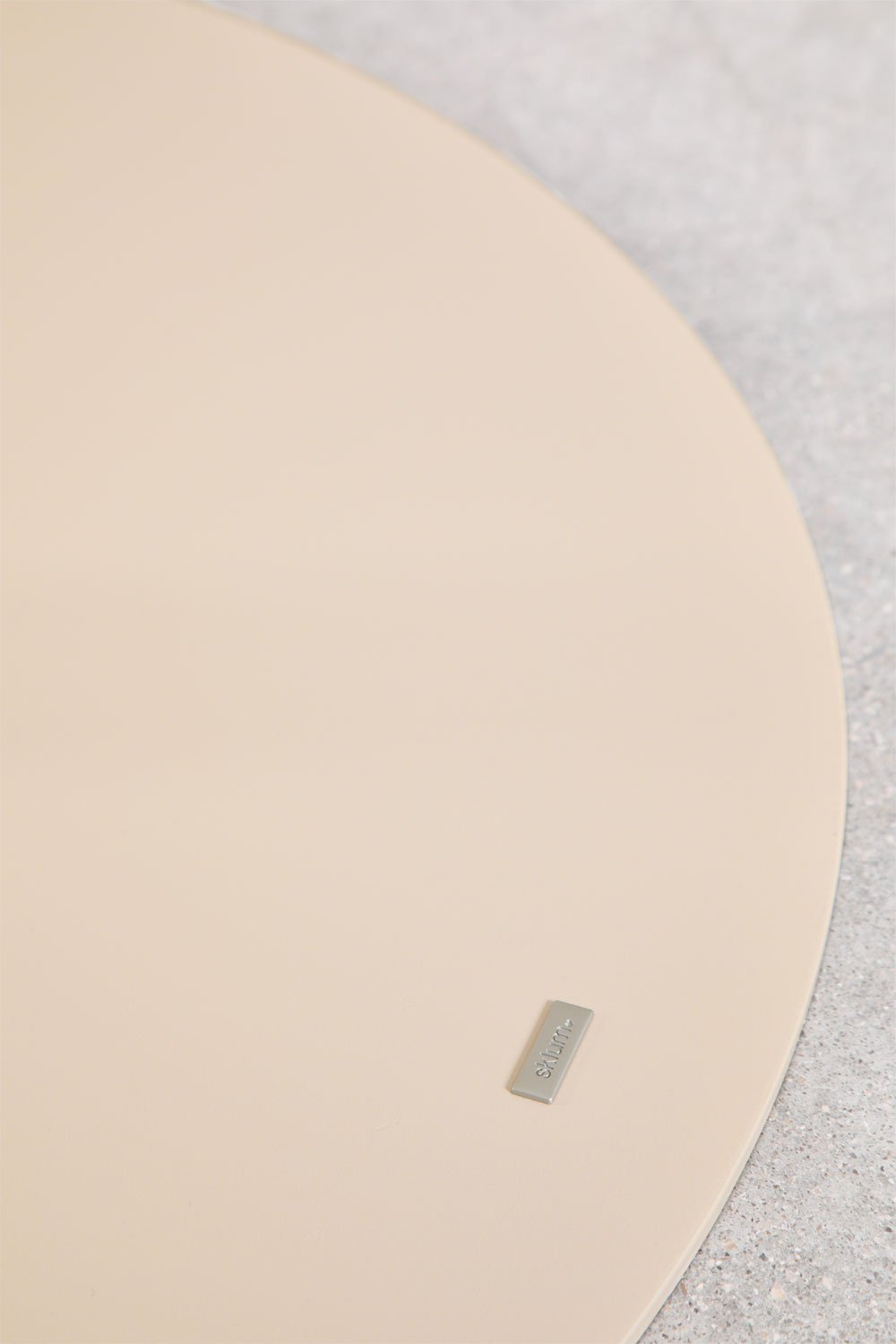 Round umbrella base Ø60 cm in Peuet steel, gallery image 5