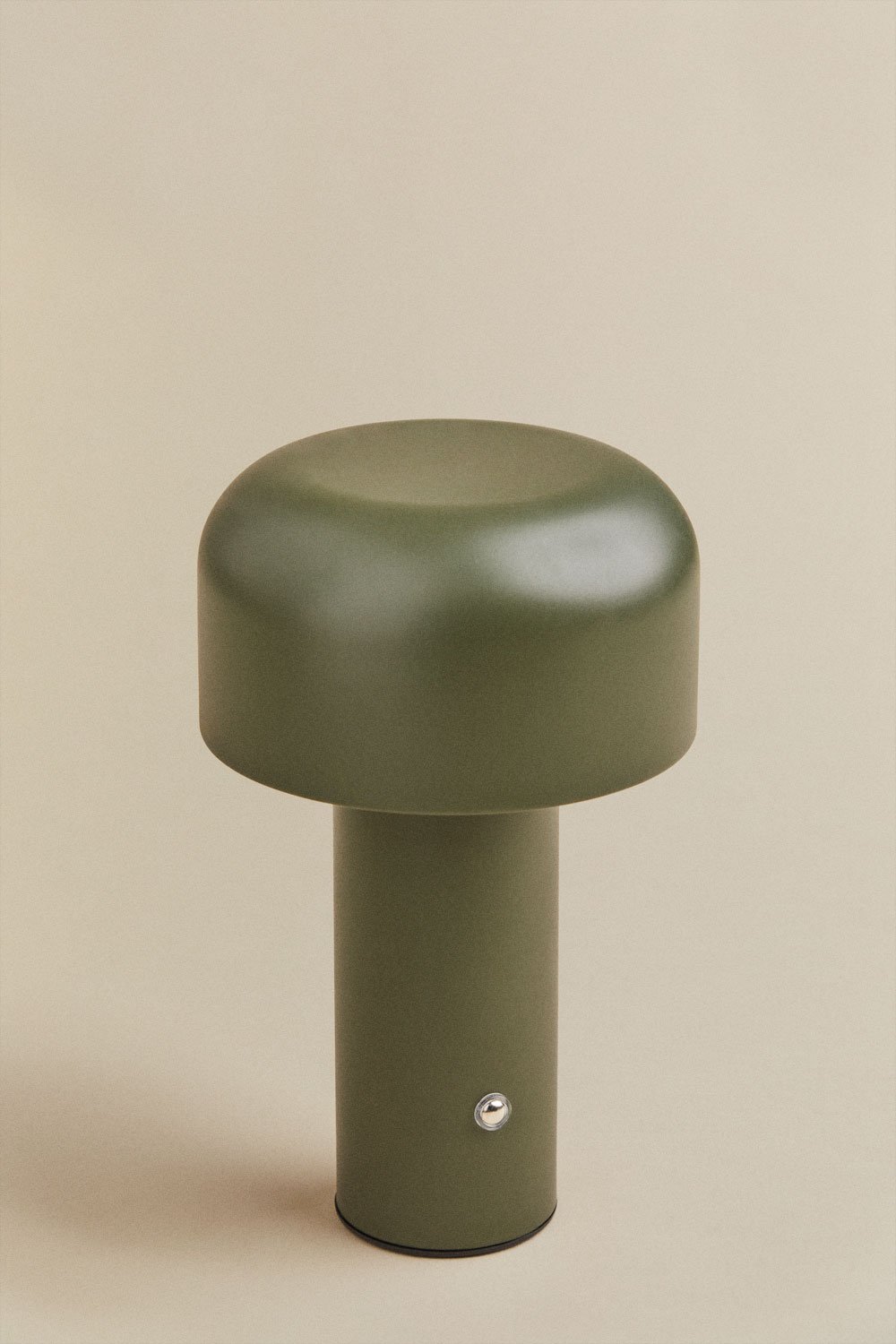 Loentia wireless LED outdoor table lamp in iron, gallery image 2