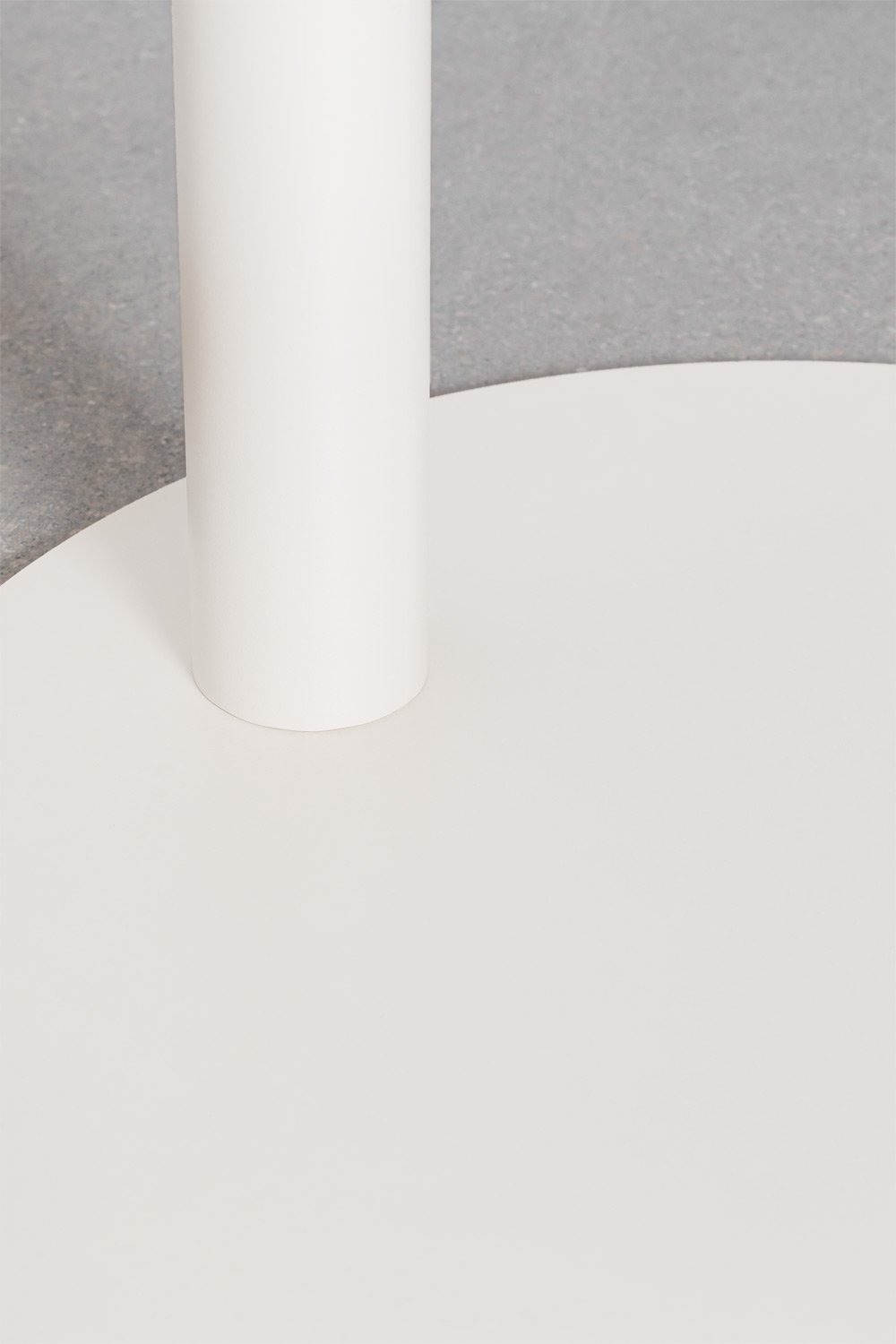 Yannik round side table Ø40 cm in stainless steel, gallery image 5