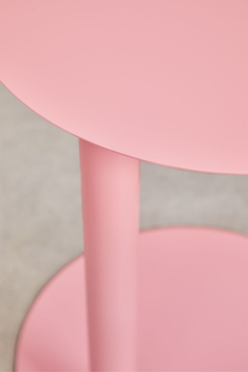 Yannik round side table Ø40 cm in stainless steel, gallery image 4