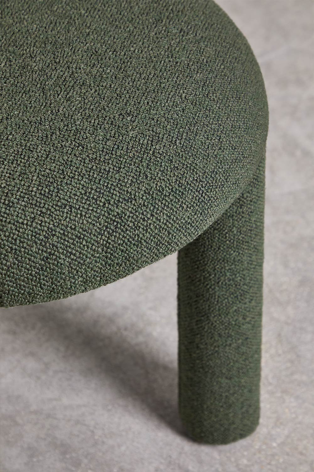 Pack of 2 Gia bouclé fabric dining chairs, gallery image 7