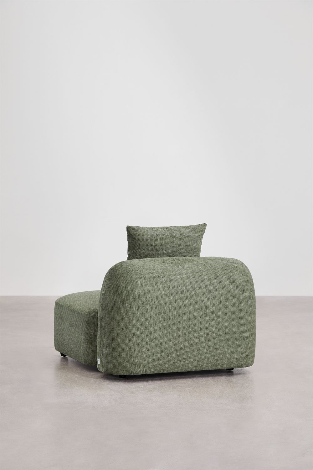 Central module for modular sofa in Coco chenille, gallery image 5