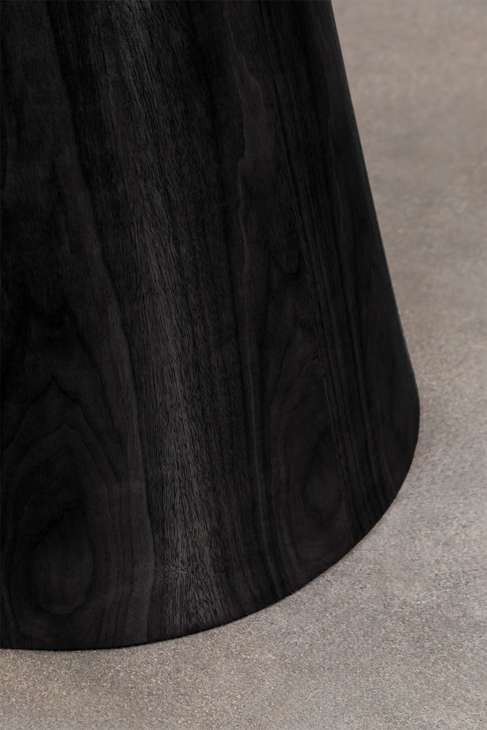 Aura round wooden dining table, gallery image 4