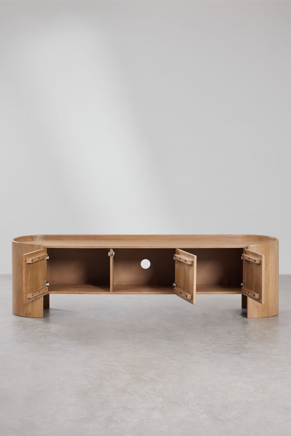 Sidney mango wood TV stand 175x50 cm, gallery image 5