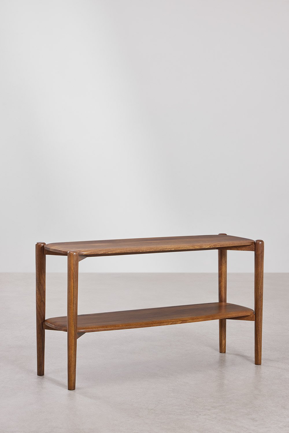 Gina 130x40 cm mango wood hallway console table, gallery image 3
