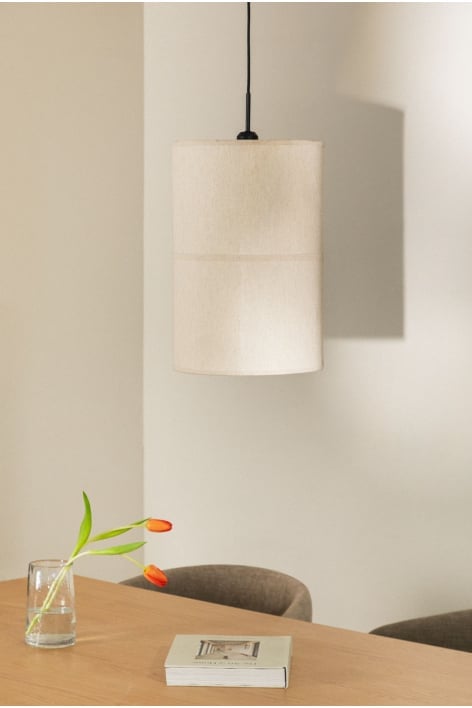 Olinda recycled cotton ceiling lamp