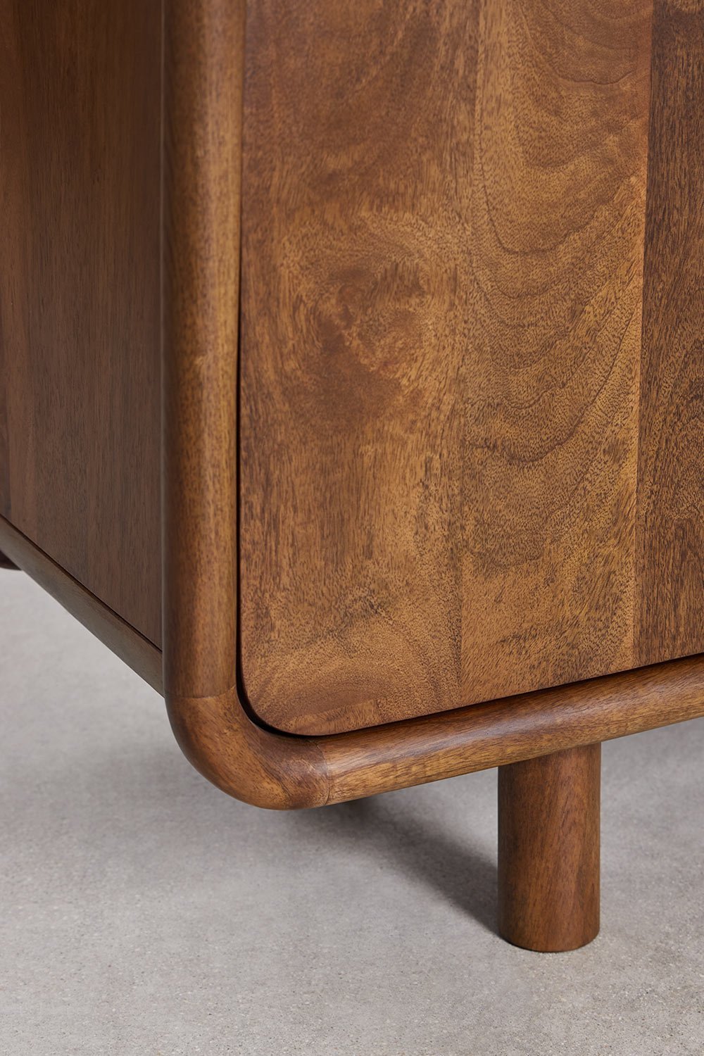 Gina mango wood sideboard 175x43 cm, gallery image 9