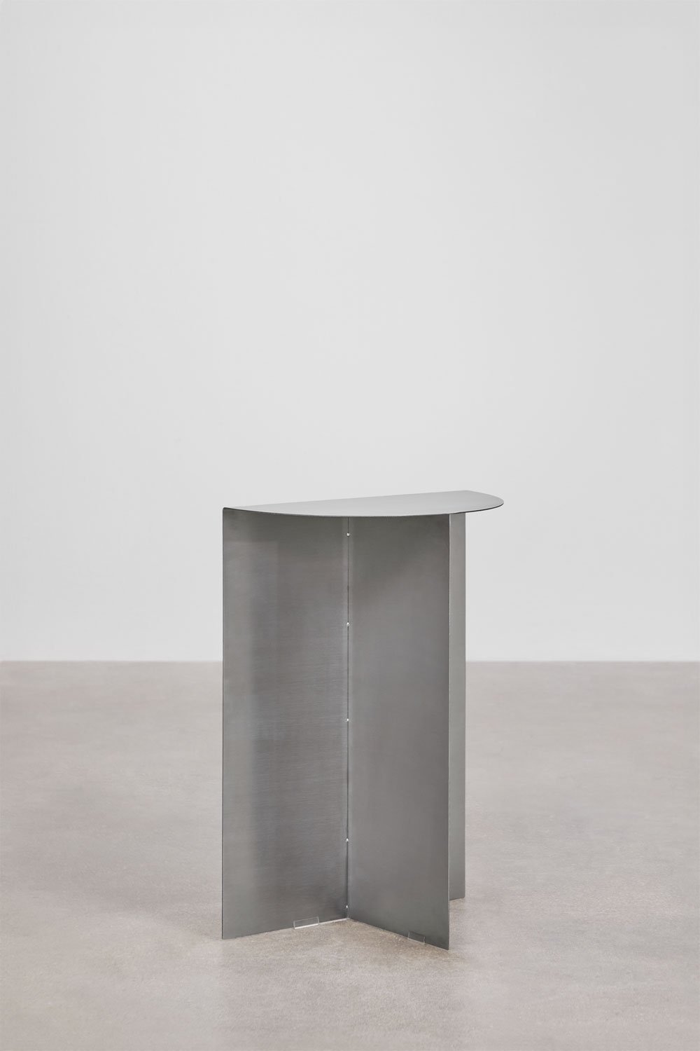 Nadina brushed steel side table 40x20 cm, gallery image 2