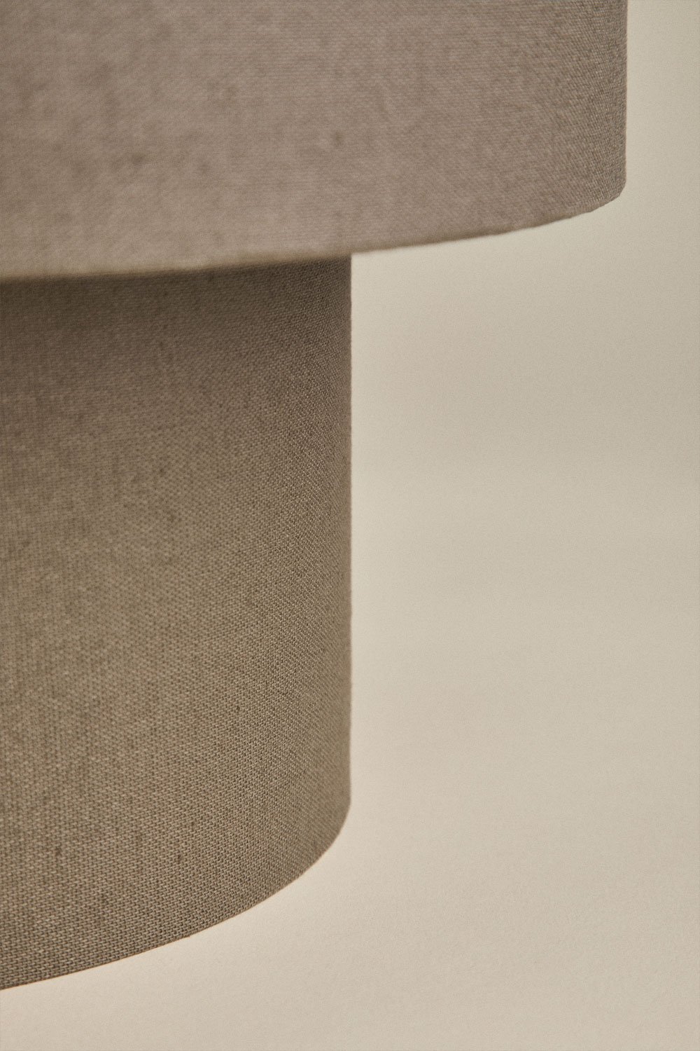 Gioura linen and iron table lamp, gallery image 5