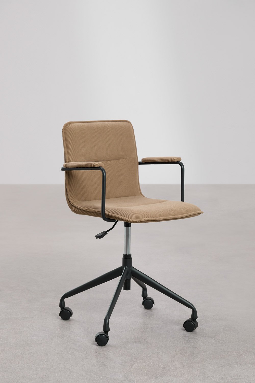 Seifert office chair with wheels and armrests, gallery image 3