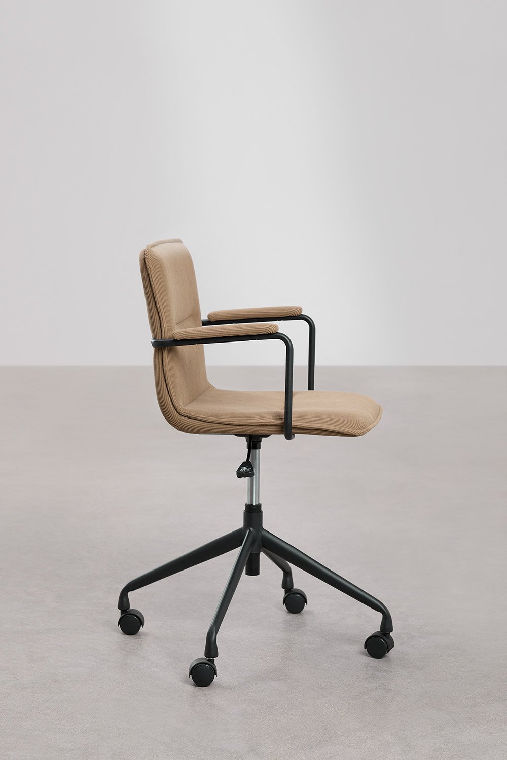Seifert office chair with wheels and armrests, gallery image 4