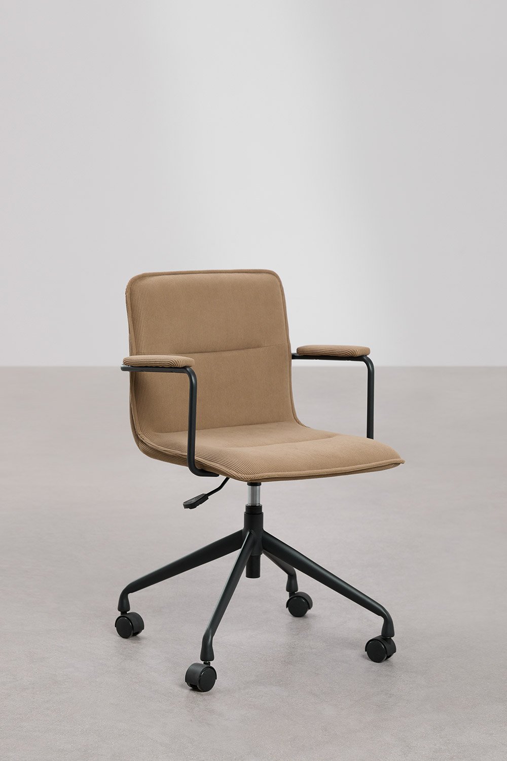 Seifert office chair with wheels and armrests, gallery image 6