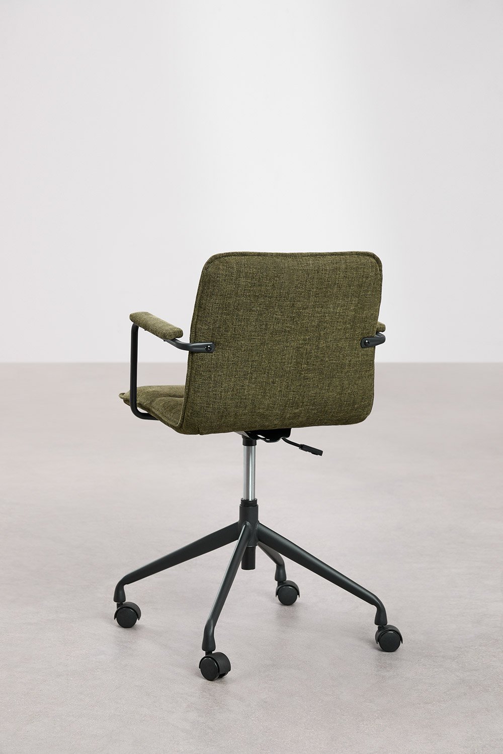Seifert office chair with wheels and armrests, gallery image 5