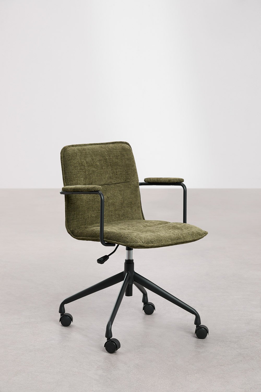 Seifert office chair with wheels and armrests, gallery image 6