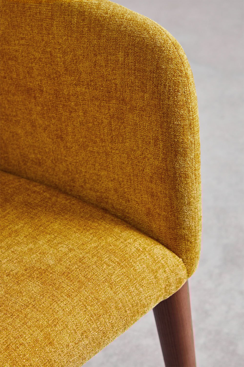 Pack of 2 Bunia upholstered dining chairs with armrests, gallery image 7