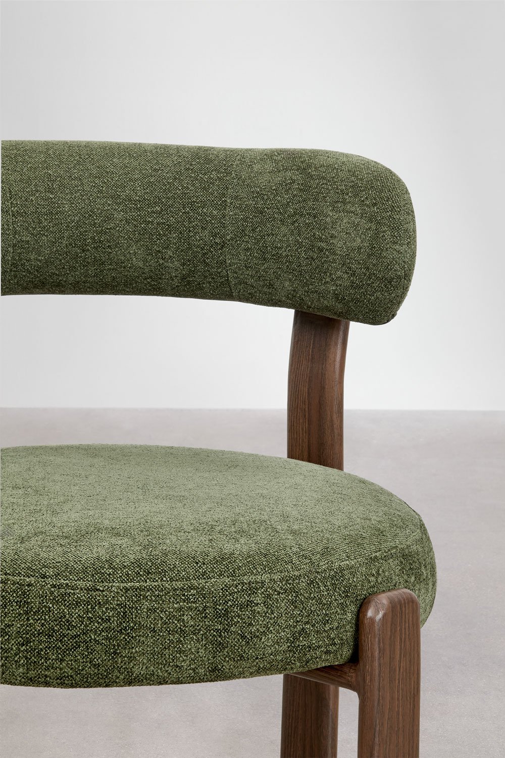 Jolie upholstered dining chair with iron frame, gallery image 7