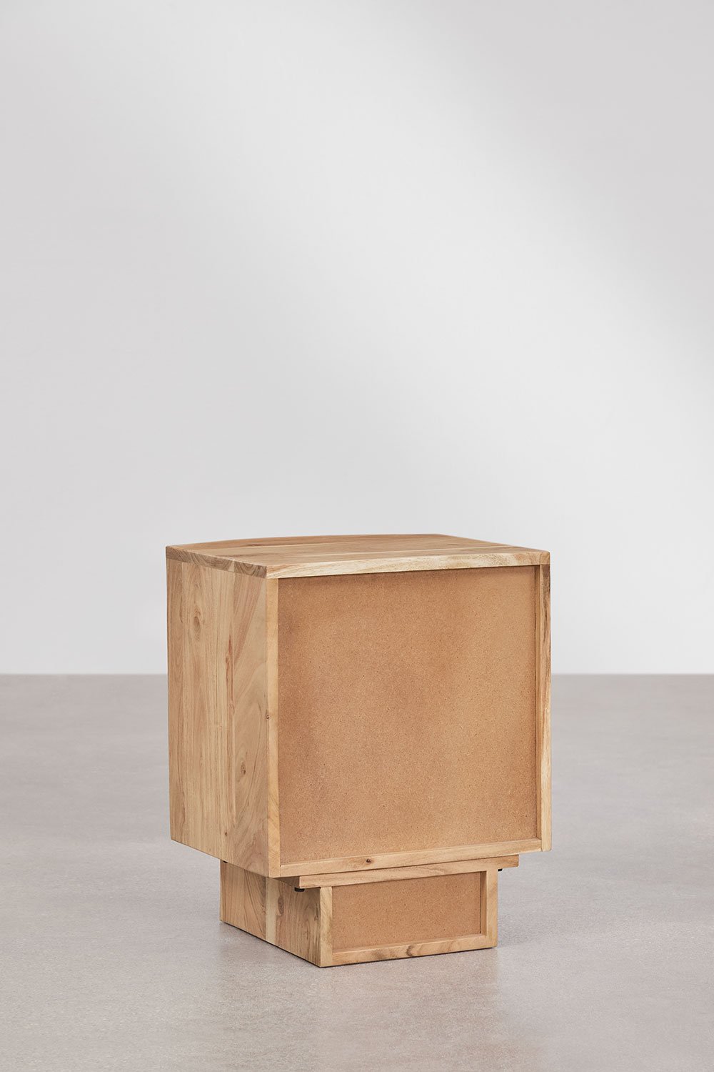 Atlanta wood bedside table 40x35 cm, gallery image 6