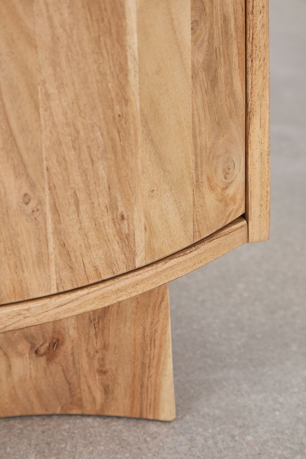 Pack of 2 bedside tables 40x35 cm in Atlanta wood, gallery image 8