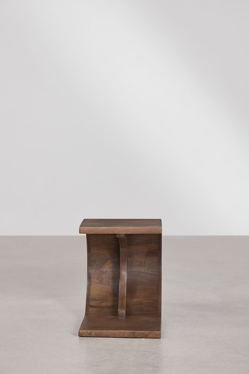 Side table 45x30 cm in Rigi wood, gallery image 4