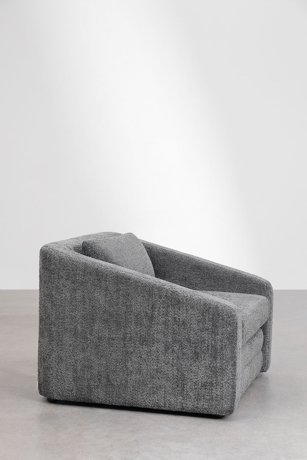 Pack of 2 Dalila bouclé fabric sofa beds, gallery image 5