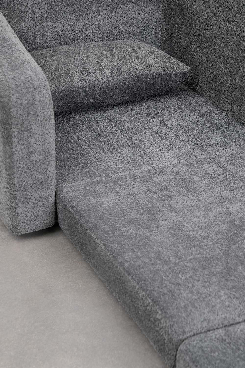 Pack of 2 Dalila bouclé fabric sofa beds, gallery image 9