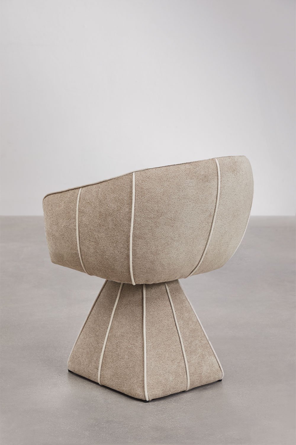 Tallin upholstered swivel dining chair, gallery image 6