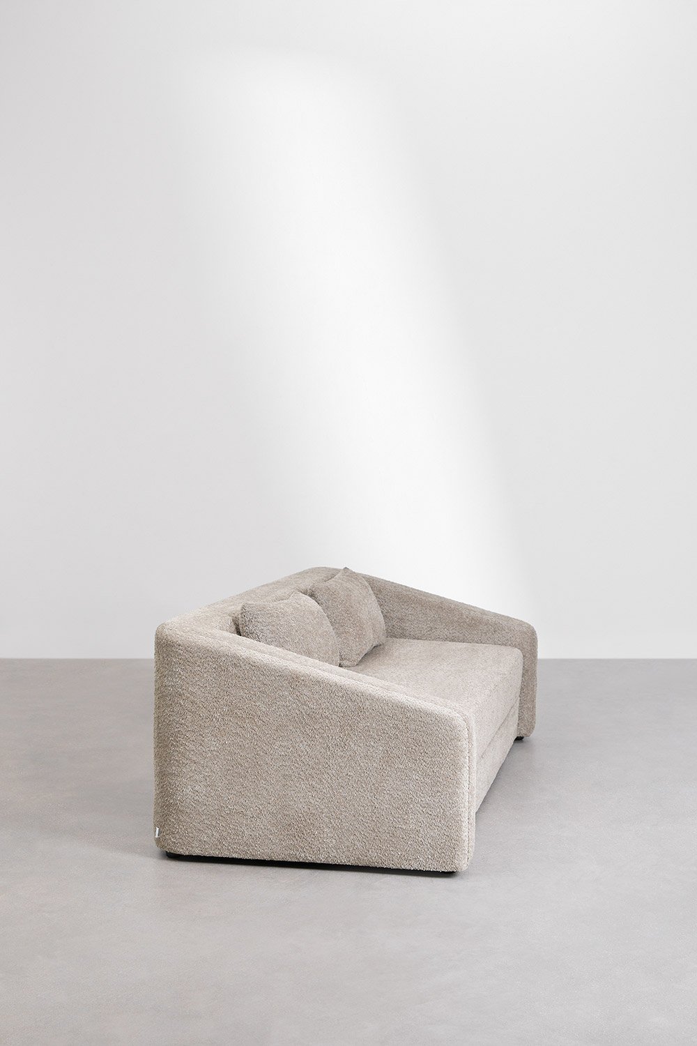 Dalila 3-seater sofa bed in bouclé fabric, gallery image 6