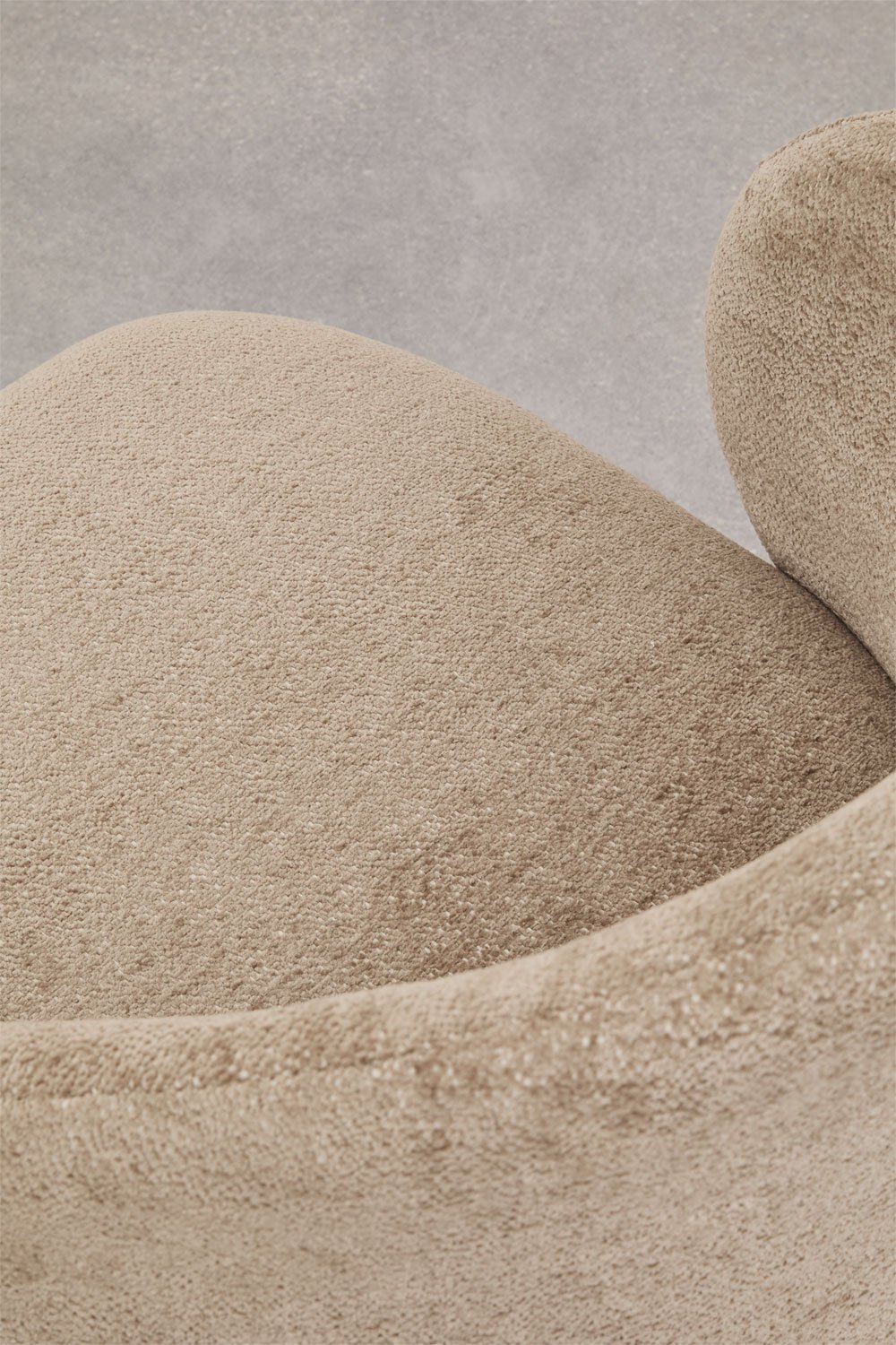 Gryon upholstered swivel dining chair, gallery image 6