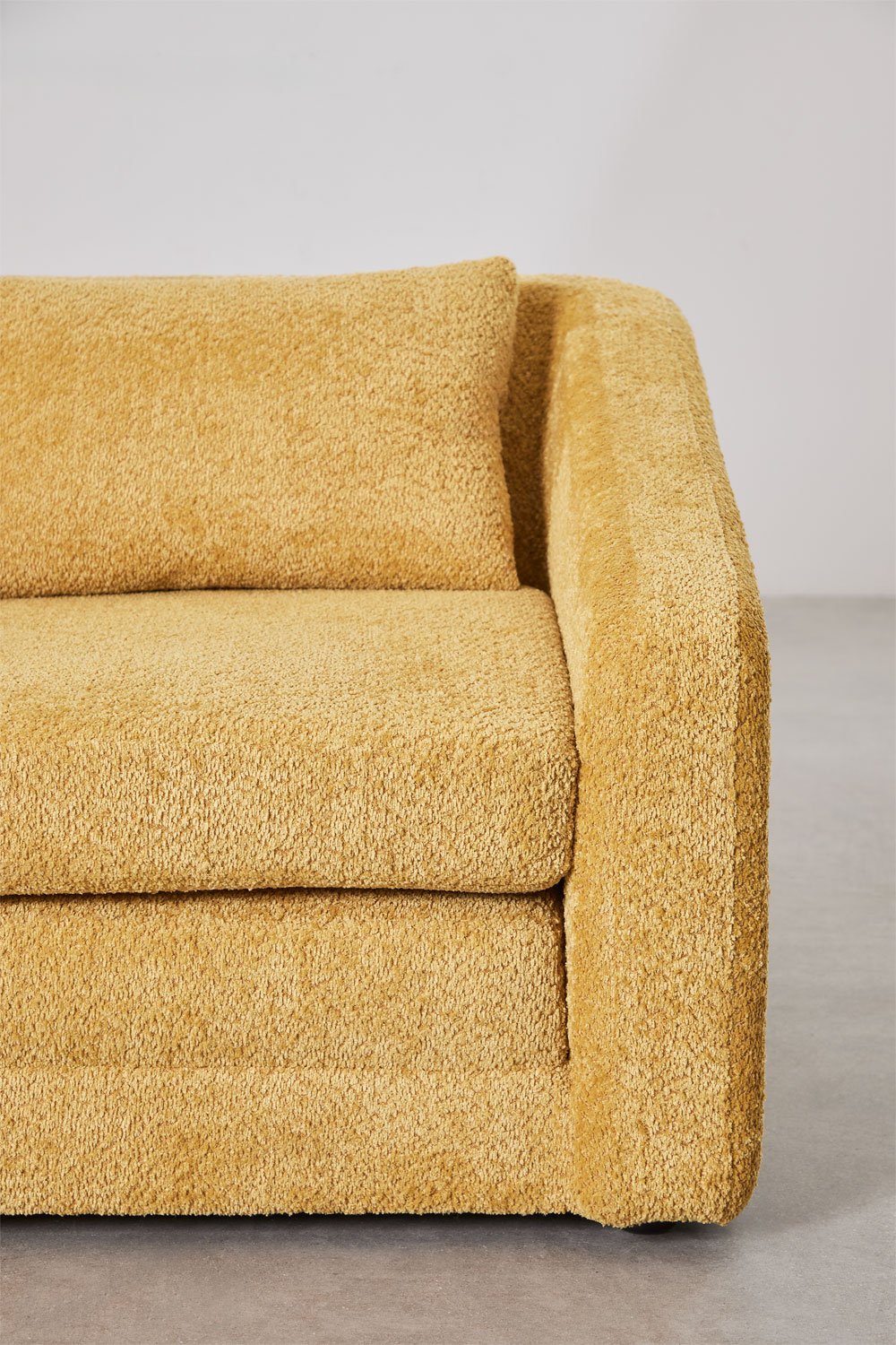 Dalila bouclé fabric sofa bed, gallery image 8