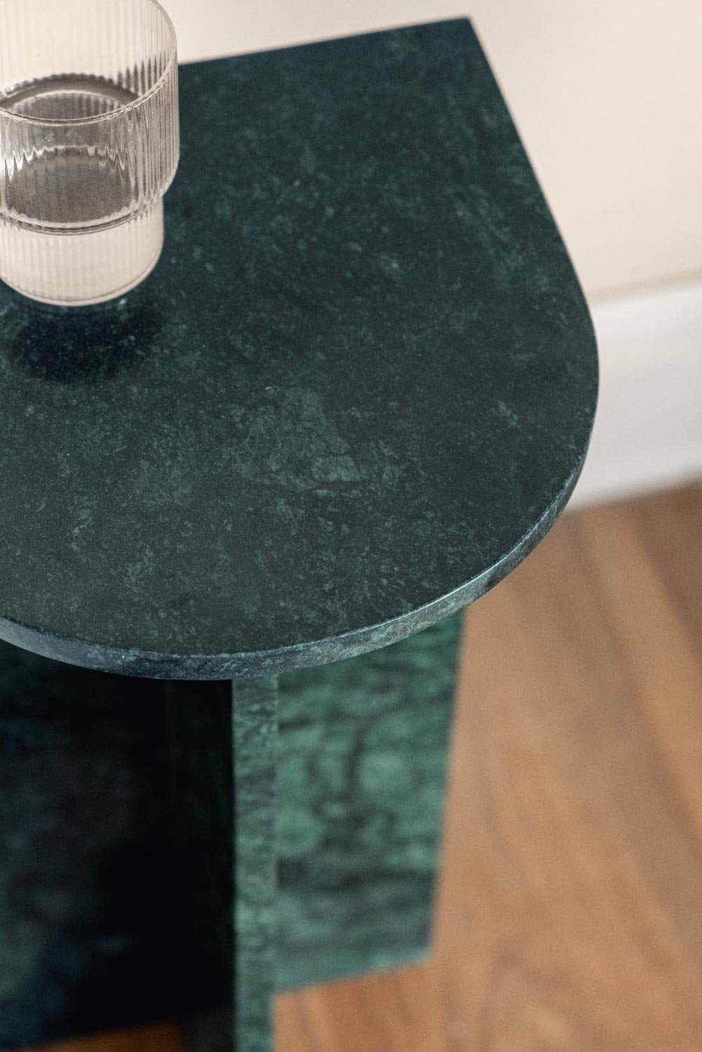 Pack of 2 Corwel natural stone bedside tables, gallery image 2