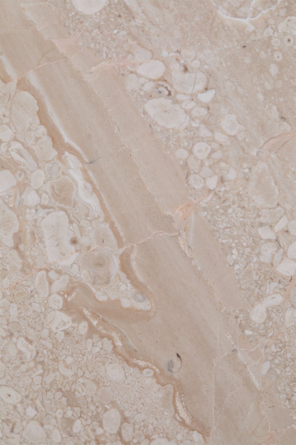 Round bedside table Ø35 cm in Mencia marble, gallery image 7